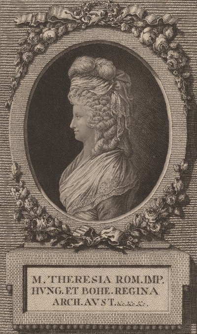 Marie-Thérèse, Pyhän Rooman keisarinna. tekijältä Jacob Adam