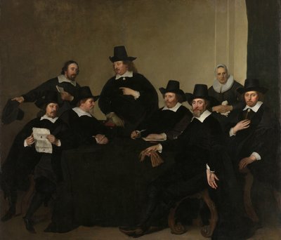 Nieuwe Zijds Institute for the Outdoor Relief of the Köyhien valtionhoitajat, Amsterdam, n. 1650 tekijältä Jacob Adriaensz. Backer