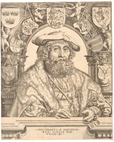 Tanska: Tanskan kuningas Christian II tekijältä Jacob Binck