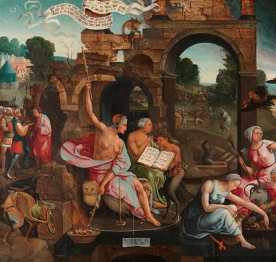 Saul ja Endorin noita tekijältä Jacob Cornelisz van Oostsanen