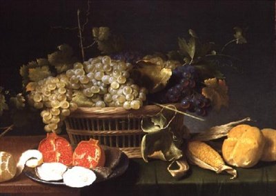 Hedelmien asetelma tekijältä Jacob  Foppens van Es