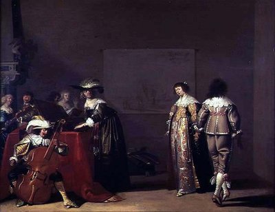 Musiikkijuhlat tekijältä Jacob Fransz van der Merck