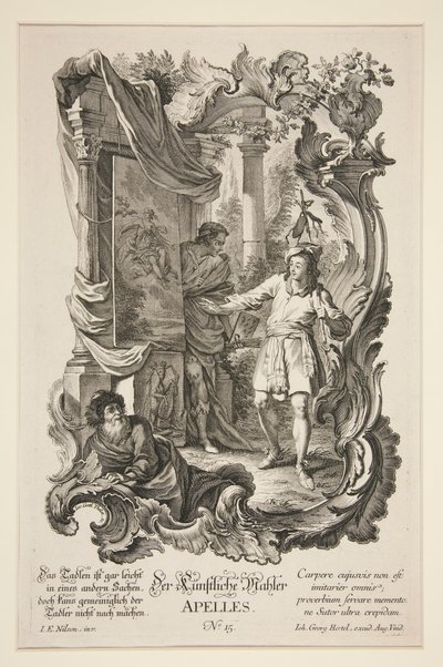 Taitava Mahler, Apelles tekijältä Jacob Gottlieb Thelot