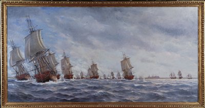 Revalin meritaistelu 13. toukokuuta 1790. tekijältä Jacob Hagg