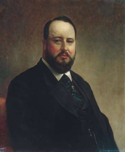 Joseph W. Drexel, 1877. tekijältä Jacob Hart Lazarus