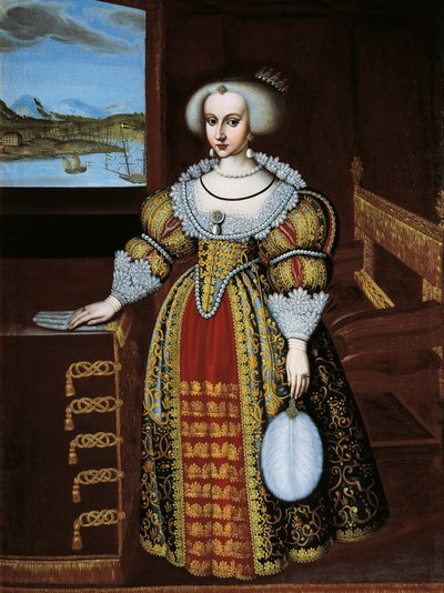 Muotokuva Christina of Sweden (Tukholma tekijältä Jacob Heinrich Elbfas