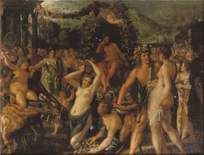 Sine Baccho et Cerere friget Venus tekijältä Jacob Hoefnagel