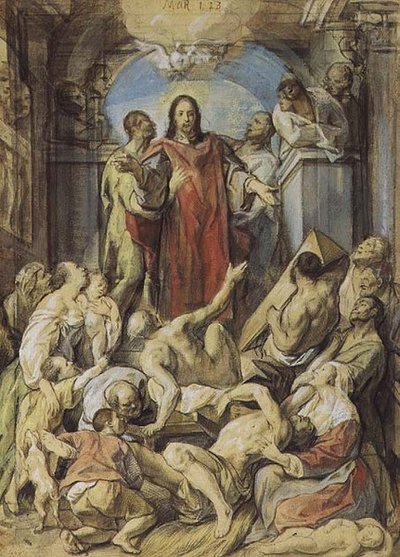Kristus ihmeidentekijä tekijältä Jacob Jordaens