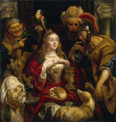 Kleopatran juhla tekijältä Jacob Jordaens