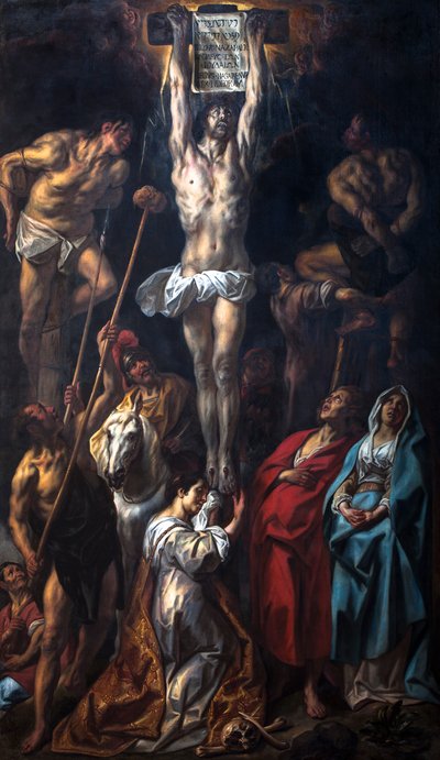 Ristiinnaulitseminen tekijältä Jacob Jordaens