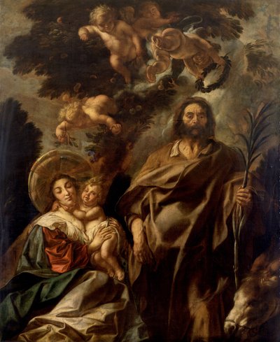Rauha matkalla Egyptiin tekijältä Jacob Jordaens