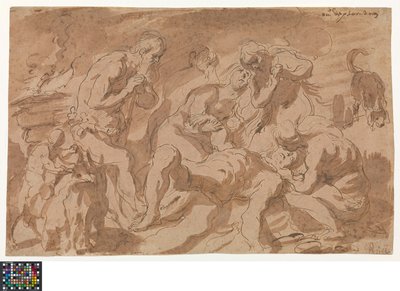 Saksa: Die Beweinung Abels
Dutch: De bewening van Abel tekijältä Jacob Jordaens