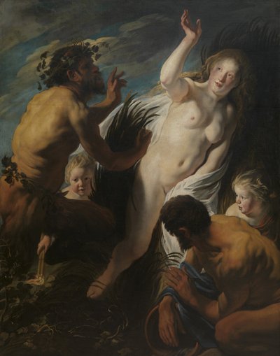 Pan ja Syrinx tekijältä Jacob Jordaens