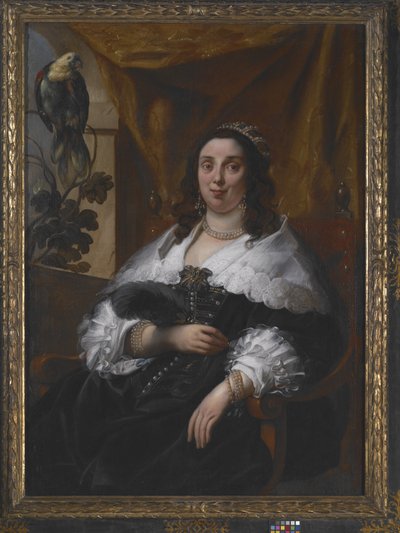 Naisen muotokuva (öljy kankaalle) tekijältä Jacob Jordaens