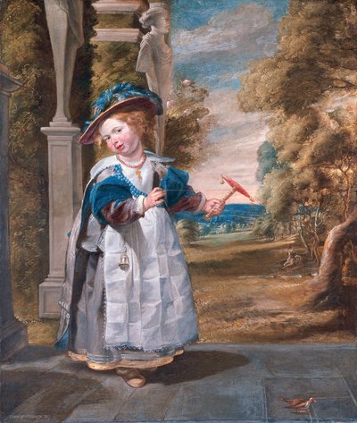 Muotokuva Anna Catharina Jordaensista (1629-1676) tekijältä Jacob Jordaens