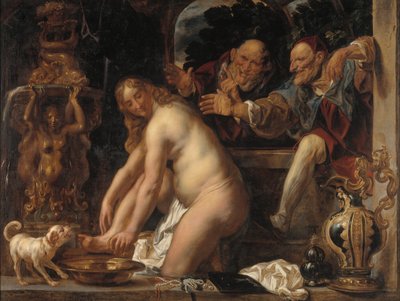 Susanna ja vanhimmat tekijältä Jacob Jordaens