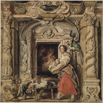 Kohtauksia maaseudulta tekijältä Jacob Jordaens