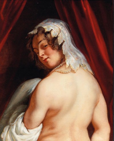 Kuningas Candaulesin vaimo, n. 1645. tekijältä Jacob Jordaens