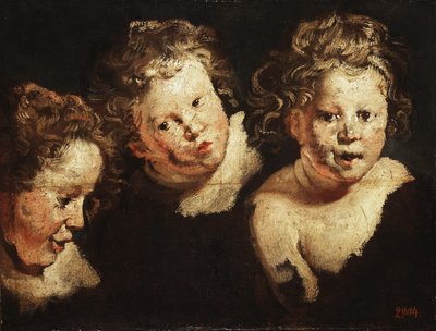 Kolme tutkimusta lapsen päästä tekijältä Jacob Jordaens