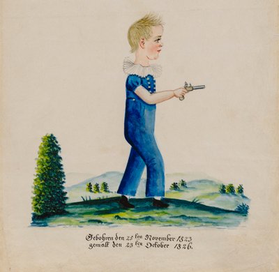 Edward Musserin muotokuva, 1826. tekijältä Jacob Maentel