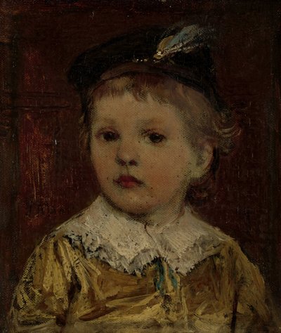 "Muotokuva Willemistä", oletettavasti Willem Matthijs Maris Jbzn, Jacob Marisin poika tekijältä Jacob Maris