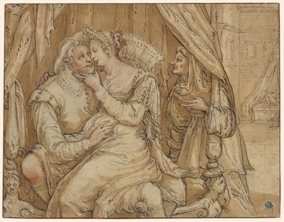 Amorous pari tekijältä Jacob Matham