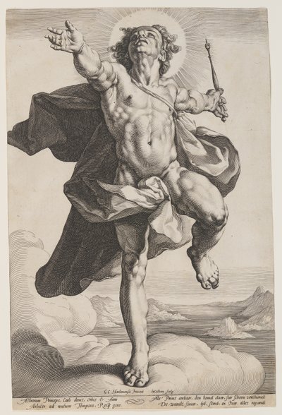Apollo pilvissä tekijältä Jacob Matham
