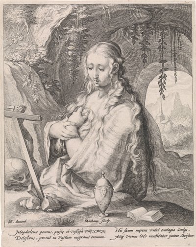 Maria Magdalena Boetawardille tekijältä Jacob Matham