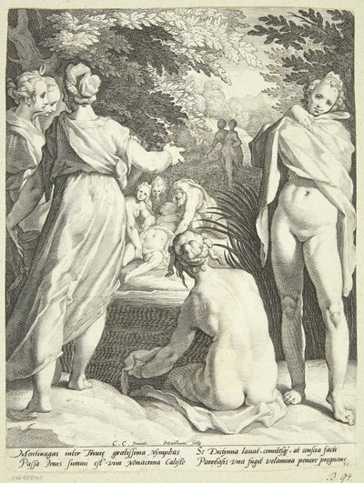 Diana saa selville Calliston raskauden tekijältä Jacob Matham