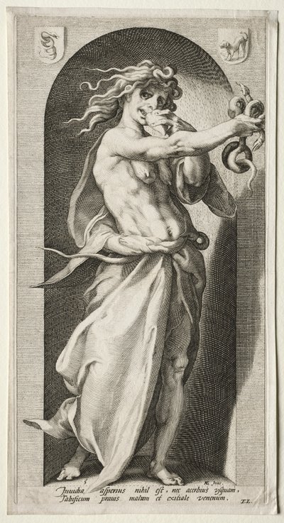Kateus, 1593. tekijältä Jacob Matham