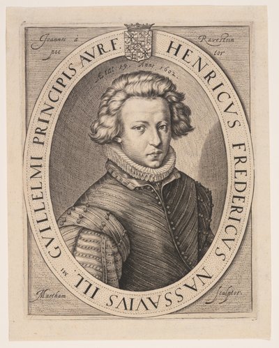 Frederik Hendrik, Oranian prinssi tekijältä Jacob Matham