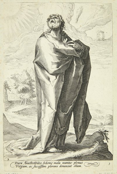 Jeremiah tekijältä Jacob Matham
