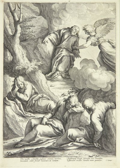 Jeesus minulla on Getsemanella tekijältä Jacob Matham
