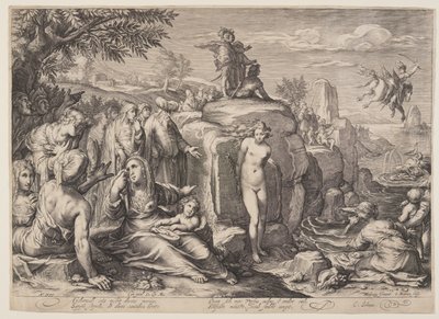 Perseus ja Andromeda tekijältä Jacob Matham