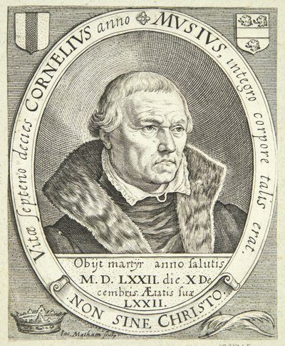 Cornelis Musiuksen muotokuva tekijältä Jacob Matham