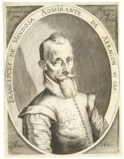 Francisco Mendozan muotokuva tekijältä Jacob Matham