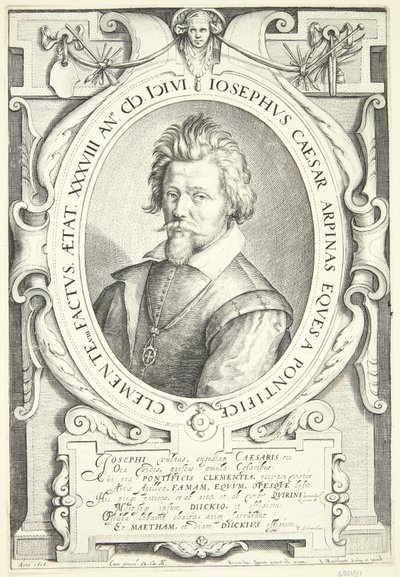 Giuseppe Cesarin muotokuva tekijältä Jacob Matham