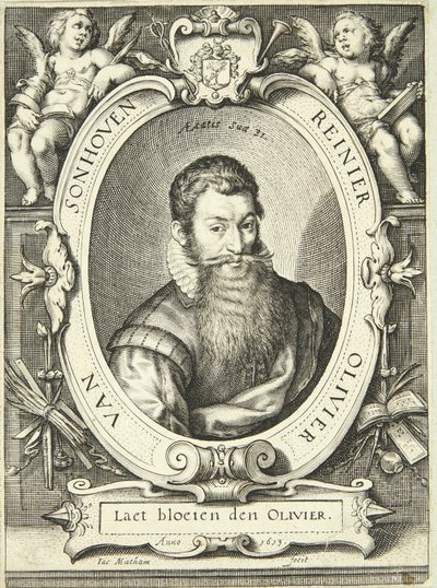 Reinier Olivier van Sonhovenin muotokuva tekijältä Jacob Matham
