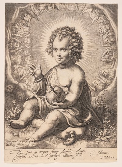 Salvator Mundi tekijältä Jacob Matham