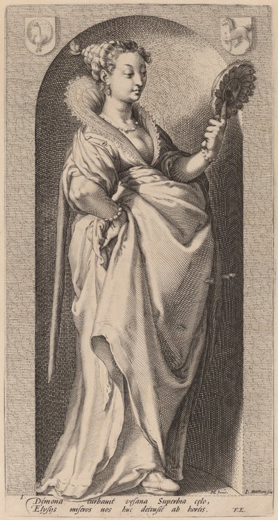 Ylpeys tekijältä Jacob Matham after Hendrik Goltzius