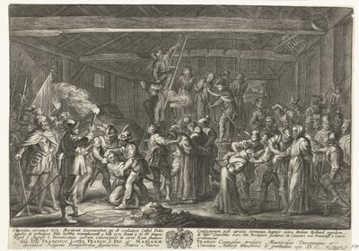 Gorkumin marttyyrit, 1572 tekijältä Jacob Neefs