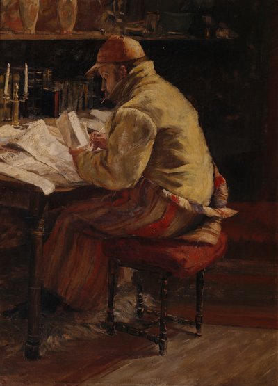 Kirjailija Alexander Kielland tekijältä Jacob Sømme