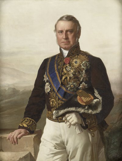 Charles Ferdinand Pahud (1803-73). Kenraalikuvernööri (1855-1861) tekijältä Jacob Spoel