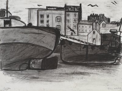 Tenby, 1994 (hiili paperilla) tekijältä Jacob Sutton