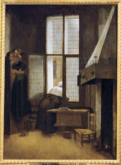 Nainen ikkunassa tekijältä Jacob Vrel