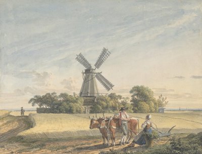 Maisema, 1785. tekijältä Jacob Wilhelm Mechau