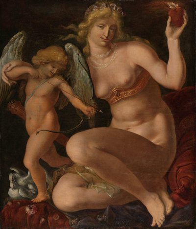 Venus ja Amor tekijältä Jacob de Gheyn (II)