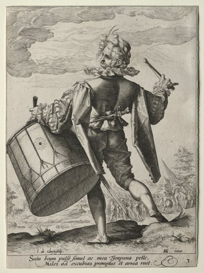 Rumpali, 1587. tekijältä Jacob de Gheyn II