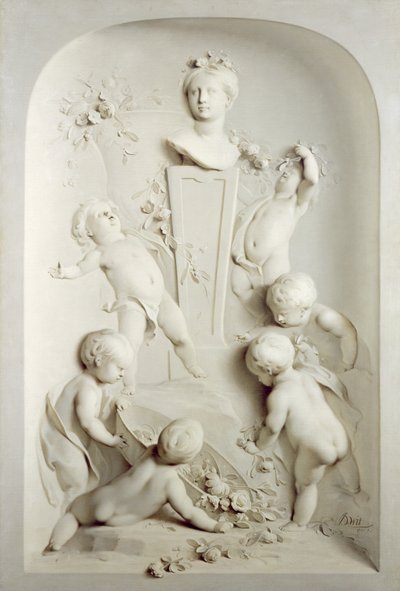 Kevät, 1751 tekijältä Jacob de Wit
