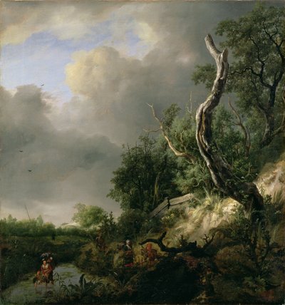 Dyynit Haarlemin lähellä tekijältä Jacob van Ruisdael